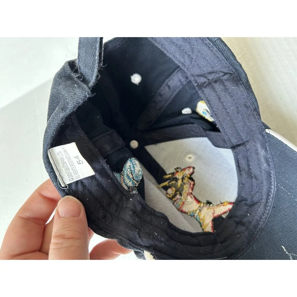 2003 Embroidered Stitched Kids Hat Navy Blue Red Yellow Power Rangers